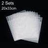 2 Sets CPE Matte Self -Sealed Bag Data Cable Phone Case Packaging Bag