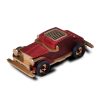AS60 Retro Car Shape Wooden Subwoofer Mini Wireless Bluetooth Speaker