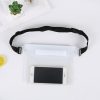 10 PCS Outdoor Beach Mobile Phone Waterproof Bag Three-Layer Sealed PVC Storage Waterproof Waist Bag