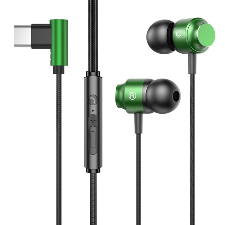 TS902 Metal In Ear USB C Type C Game Earphone Cable Length 1.2m Buy Online at Best Price in UAE Qonooz