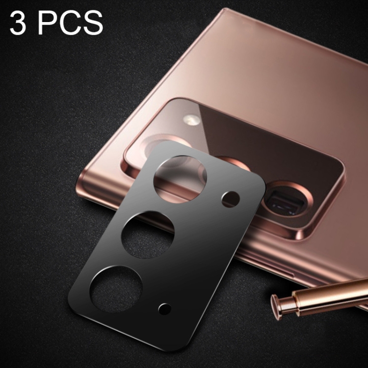 3 PCS Lens Film Aluminum Alloy Sheet Camera Protection Film