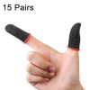 15 Pairs 18 Needles Gaming Finger Glove Anti-sweat and Non-slip Glove,Color: