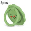 3pcs Sunflower Smiley Mobile Phone Finger Ring Bracket Zinc Alloy Ultra-thin Stand