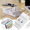PD 20W Dual USB-C / Type-C + Dual USB 4-Port Fast Charging Hub For Smartphone Tablet