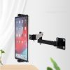 Wall Mount Tablet Cell Phone Stand Long Arm Stretchable Holder for 4-13 inch Devices
