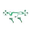 For PS5 V1 Controller 2sets Button Ribbon Circuit Board Conductive Film