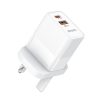 Yesido YC32PD20W + QC3.0 Dual-port Fast Charging Head Mobile Phone Charger