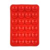 Mobile Phone Silicone 24 Square Shaped Suction Cup Mobile Phone Back Stickers
