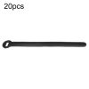 20pcs Data Cable Storage And Management Strap T-Shape Nylon Binding Tie