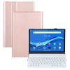 AM10S Detachable Bluetooth Backlight Keyboard Ultrathin Horizontal Flip Leather Tablet Case with Holder for Lenovo M10 Plus 10.3 inch X606F