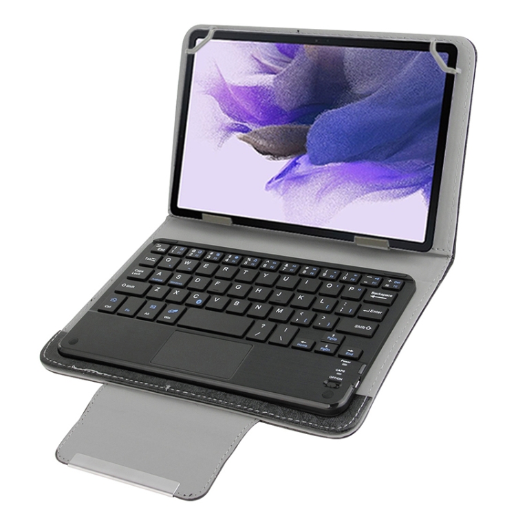 Universal Detachable Magnetic Bluetooth Keyboard Leather Case with Touchpad & Holder for 7 inch IOS & Android & Windows Tablet PC