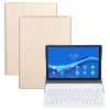 AM11 2 in 1 Removable Bluetooth Keyboard + Protective Leather Tablet Case with Holder for Lenovo M10 FHD REL TB-X605FC/LC