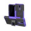 Tire Texture TPU+PC Shockproof Case for Nokia 4.2, with Holder