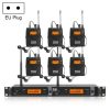 XTUGA IEM1200 Wireless Transmitter 6 Bodypack Stage Singer In-Ear Monitor System