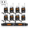 XTUGA IEM1200 Wireless Transmitter 8 Bodypack Stage Singer In-Ear Monitor System