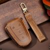 For Cadillac / CT5 / CT6 / XT6 4-button C086 Car Key Leather Protective Case