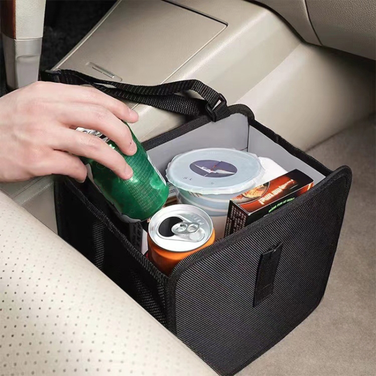Car Garbage Storage Box Hanging Rear Seat Storage Bag, Size: 27 x 27 x 14.5cm