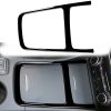 Car Central Control Storage Box Frame Decorative Sticker For Mercedes-Benz A-class 2013-2018 / CLA 2013-2017 / GLA 2015-2018, Left and Right Drive Universal