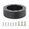 Car Hub for 6-Hole to 3-Hole Steering Wheel Adapter Boss Kit Steering Wheel Spacer Bolts
