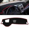 Car Light Pad Instrument Panel Sunscreen Cover Mats for Right Side of BMW X5 (2016) (Please note the model and year)