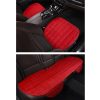 3 PCS / Set  Warm Car Seat Cover Cushion Five Seats Universal Two Front Row Seat Covers and One Back Row Seat Cover Car Non-slip Chair Pad Warm Car Mats No Back Plush Cushion