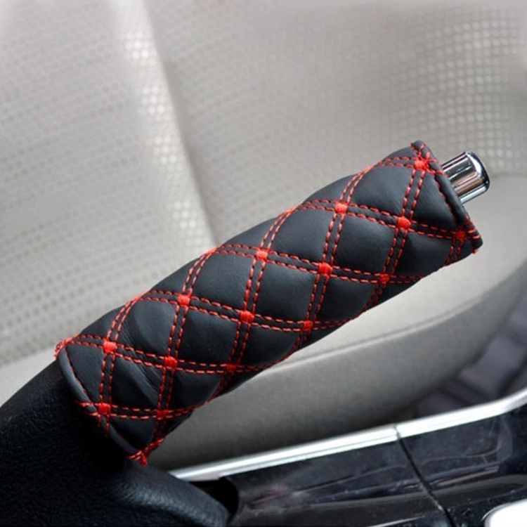2 PCS Shift Knob Gear Stick Cushion Sets Cover Car Accessory Interior Decoration Pad
