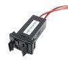Car DC12V 2.1A Dual USB Port Charger for Mazda