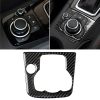 Car Carbon Fiber Right Drive Multimedia Frame A Decorative Sticker for Mazda Axela 2013-2016