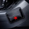 Paste Car Storage Bag Car Seat Quilting Storage Bag Instrument Panel Hanging Bag (Five-pointed Star)