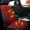 Car 12V Front Seat Heater Cushion Warmer Cover Winter Heated Warm, Single Seat