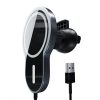 X6 Car Air Outlet Vent Mount Clamp Holder 15W Fast Charging Qi Magnetic Wireless Charger