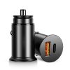 ROCK H15 Dual Port USB + USB-C / Type-C PD30W Car Charger