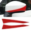 Car Carbon Fiber Rearview Mirror Anti-collision Strip for Subaru BRZ / Toyota 86 2013-2017, Left and Right Drive Universal