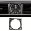 Car Carbon Fiber Clock Box Decorative Sticker for Lexus IS250 2013-, Left Drive