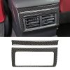 Car Carbon Fiber Rear Air Outlet Decorative Sticker for Lexus IS250 2013-, Left Drive
