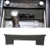 Car Carbon Fiber Central Control Panel Decorative Sticker for Lexus IS250 2013-, Left Drive A Style