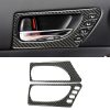Car Carbon Fiber Front Door Handle Decorative Sticker for Lexus IS250 2013-, Left Drive A Style