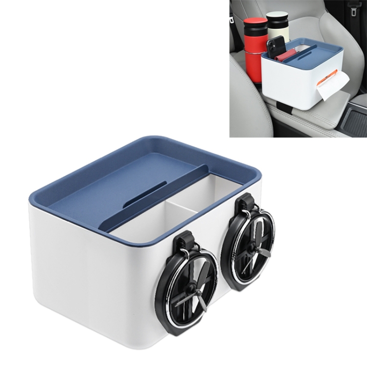 Car Multifunctional Storage Box Water Cup Holder