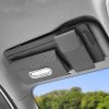 Car Nappa Leather Sun Visor Storage Clip