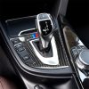 Three Color Carbon Fiber Car Gear Panel Decorative Sticker for BMW (F30) 2013-2017 / (F34) 2013-2017, Sutible for Left Driving