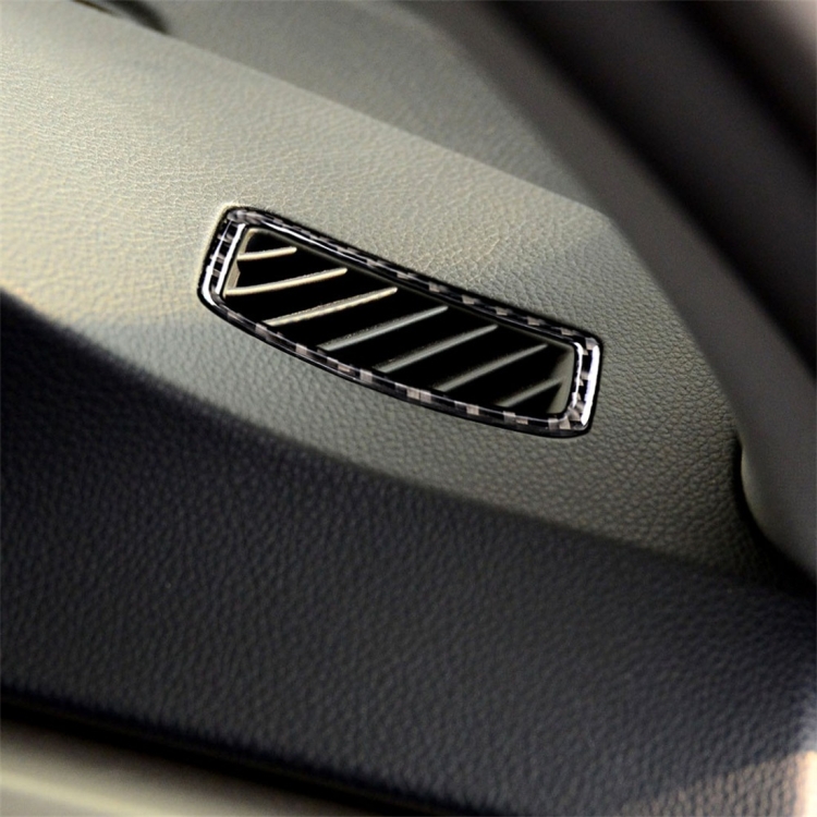 Three Color Carbon Fiber Car Right Driving Instrument Air Outlet Decorative Sticker for BMW E90 2005-2012