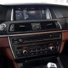Three Color Carbon Fiber Car CD Panel Center Console Air Conditioning Panel Decorative Sticker for BMW 5 Series F07 5GT 535i 2010-2016