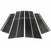 Car Carbon Fiber B Pillar Decorative Sticker for Mercedes-Benz E-Class 2017-2019, Left and Right Drive Universal
