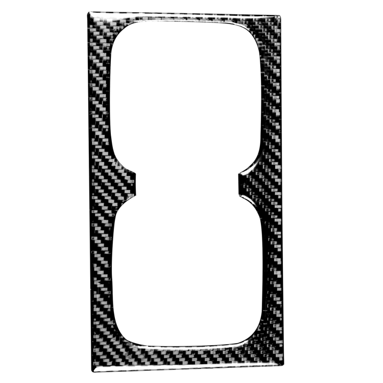 Car Carbon Fiber Water Cup Holder Decorative Sticker for Honda Civic 8th Generation 2006-2011, Left and Right Drive Universal