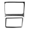 2 in 1 Car Carbon Fiber Storage Box Decorative Sticker for Honda Civic 8th Generation 2006-2011, Right Drive