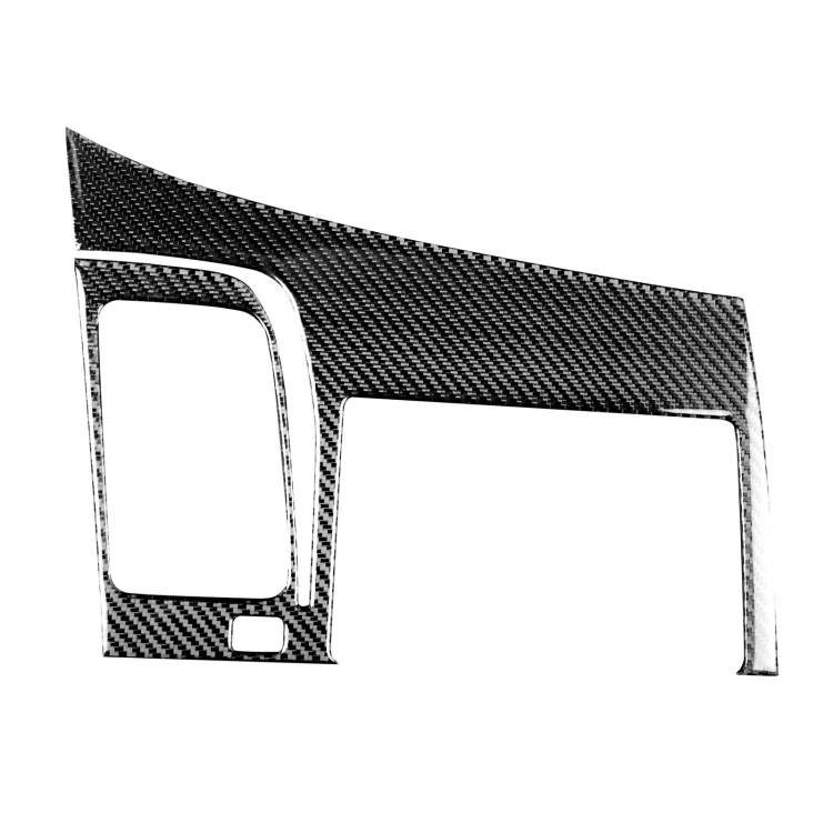 Car Carbon Fiber Navigation Panel Decorative Sticker for Honda Civic 8th Generation 2006-2011, Left Drive