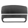 2 in 1 Car Carbon Fiber Front Passenger Seat Handrail Decorative Sticker for Jeep Wrangler JK 2007-2010, Left and Right Drive Universal