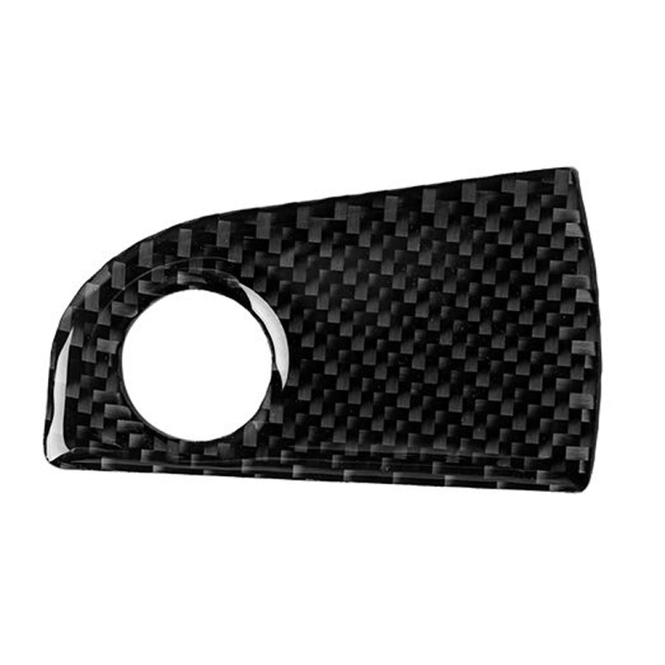 Car Carbon Fiber Passenger Seat Storage Decorative Sticker for Alfa Romeo Giulia 2017-2019, Left Drive