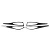4 in 1 Car Carbon Fiber Door Decorative Sticker for Alfa Romeo Giulia 2017-2019, Left and Right Drive Universal