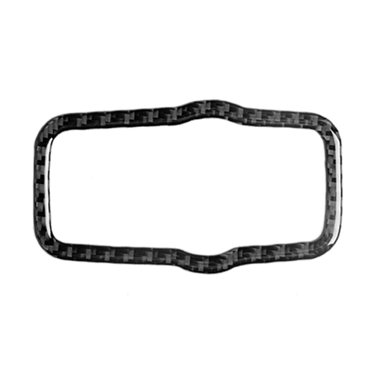 Car Carbon Fiber Headlight Switch Panel Decorative Sticker for Alfa Romeo Giulia 2017-2019, Right Drive